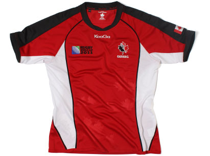 Canada's Rugby World Cup shirt
