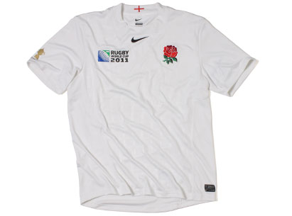England's Rugby World Cup shirt