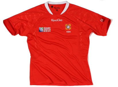 Tonga's Rugby World Cup shirt